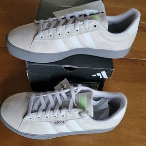 Adidas Daily 3.0 Gray/Lemon Mens Size 9 NWT